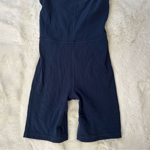 Aritzia Wilfred Free divinity romper in navy blue - Picture 5 of 10